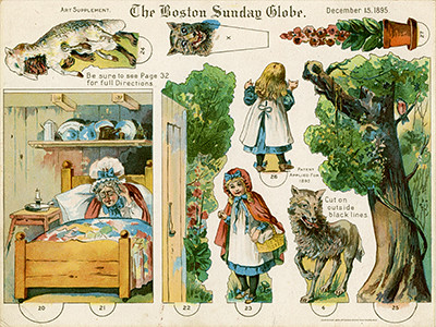 Little Red Riding Hood - Boston Globe - December 15, 1895