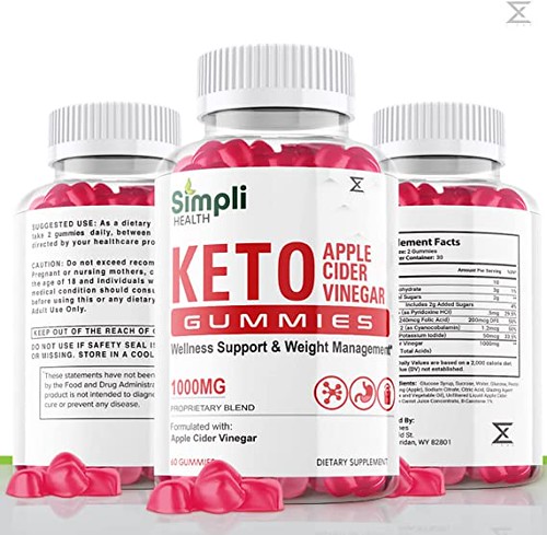 Simpli ACV Keto Gummies