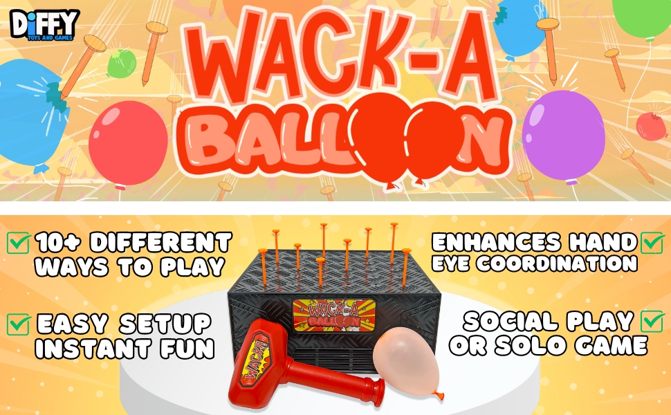 Wack A Balloon Infographic