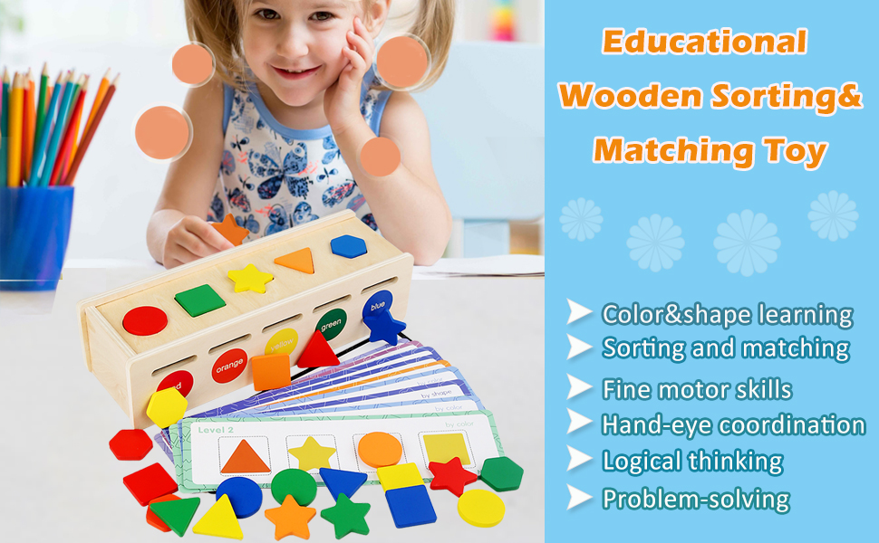 wooden sorting toys