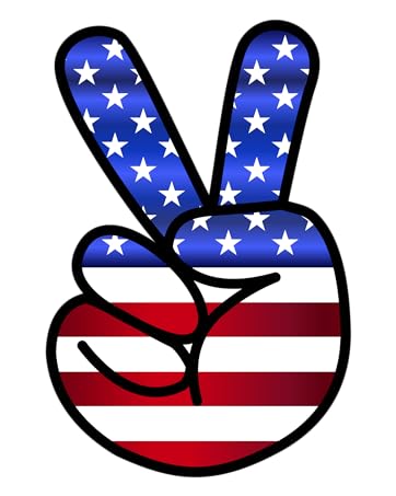 american peace sign