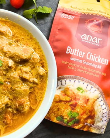 Anar Gourmet Food All Natural, Gourmet Butter Chicken Indian Seasoning Kit