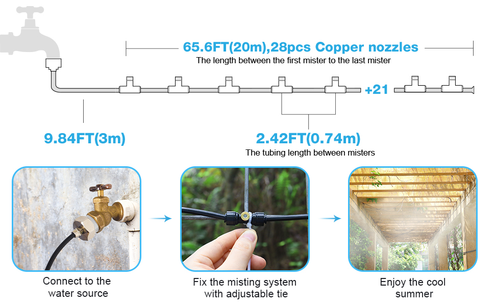 misting cooling system