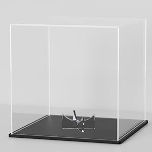 Baseball Display Case Riser Rack Clear Acrylic Box Baseball Golf Field Hockey Tennis Ball