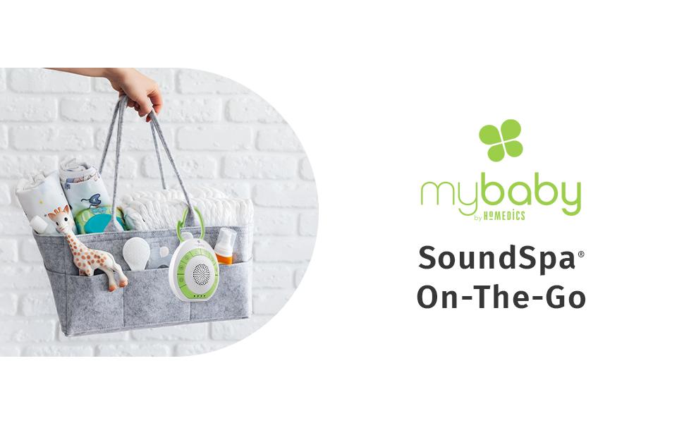 myBaby Sound Spa Portable White Noise Machine 