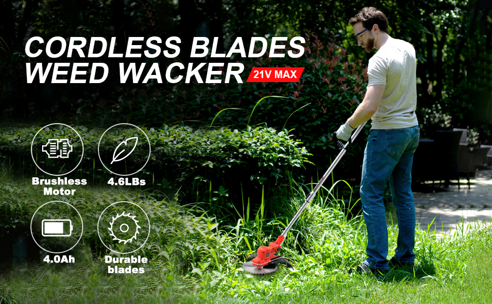 Cordless weed wacker