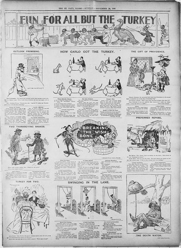 Fun for All but the Turkey - The Saint Paul globe - November 20, 1898_1