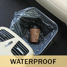 waterproof car trash can