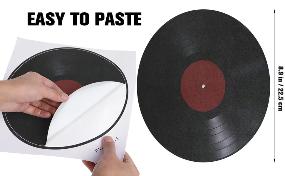 Vinyl Record Wall Stickers 