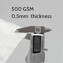 0.5mm thickness