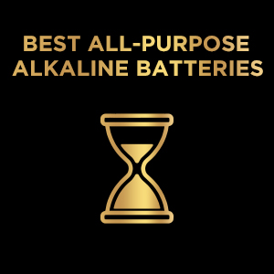 All purpose alkaline batteries