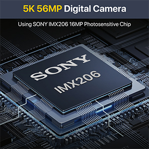 5K 56MP Digital Camera