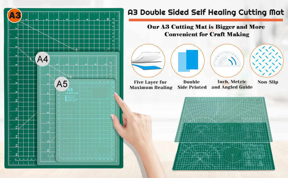 12x18 Inch Self Healing Sewing Mat