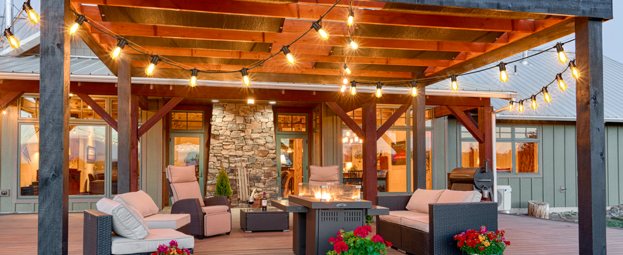 warm white outdoor lights for patio