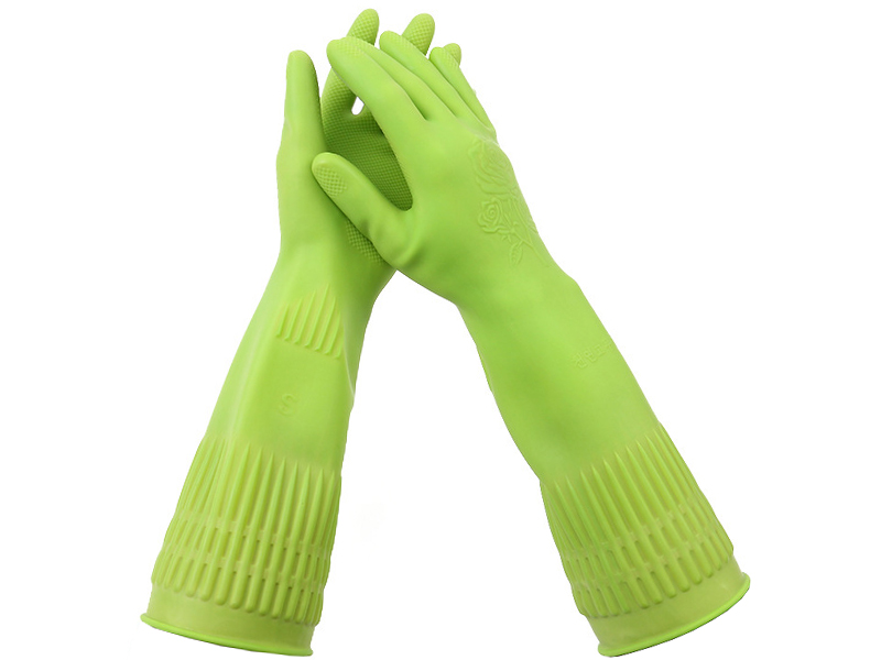 rubber gloves for cleaning