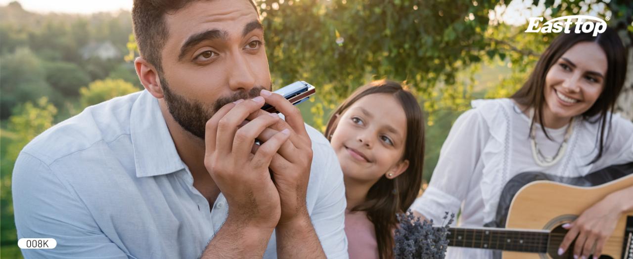 harmonica for man