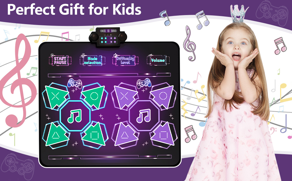 gifts for 5 year old girls dance mat for kids ages 3-5 4-8