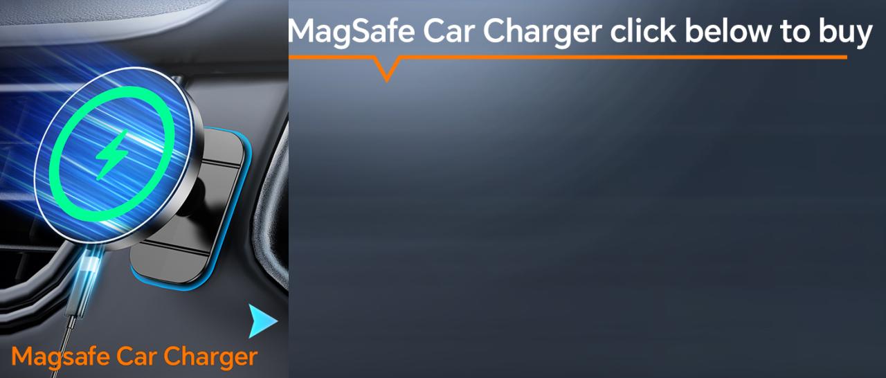 MagSafe Car Mount Charger