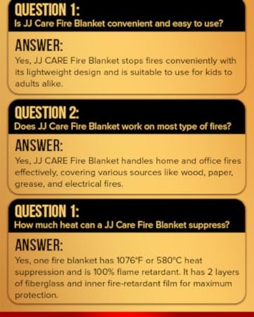 Fire Blanket Q&amp;A