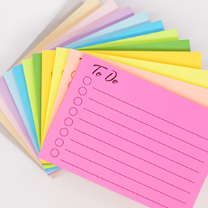 cute sticky notes,sticky note pads,fun sticky notes,lined sticky notes,todo list notepad