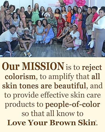 Our MISSION from Beauty Of The Nile science-based skin care for skin-of-color