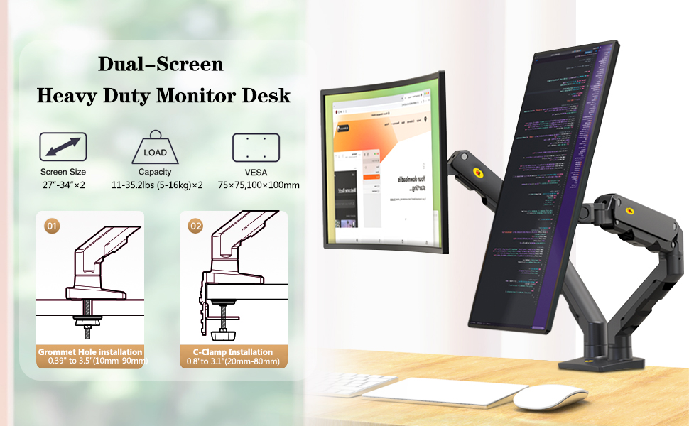 Dual Monitor Mount