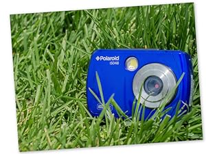 Blue camera