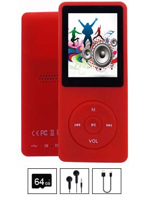 64GB MP3 Player