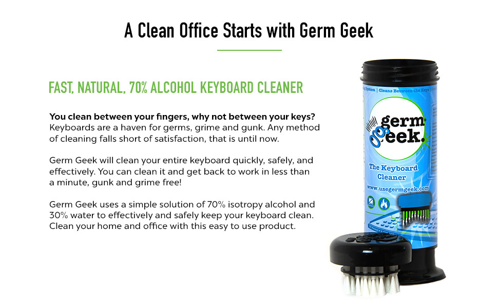 Germ Geek, Keyboard Cleaner, laptop, computer, phone