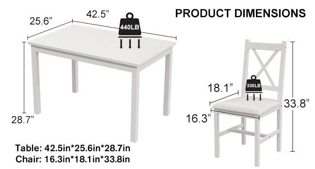 kitchen table and chairs for 4