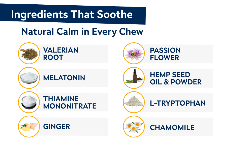 calming chews for dogs strellalab