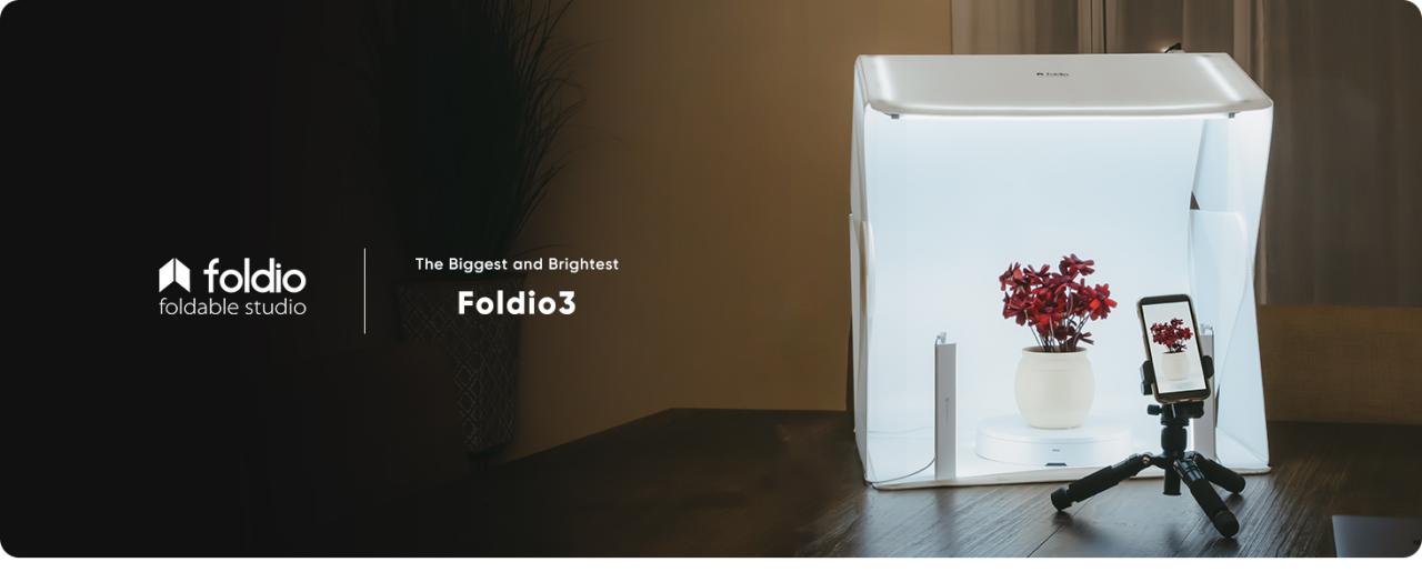 Foldio Foldable Studio | The Biggest and Brightest, Foldio3