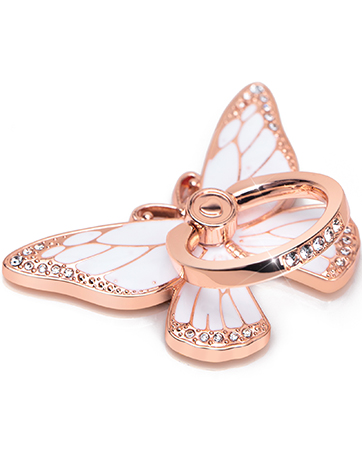 butterfly phone ring holder