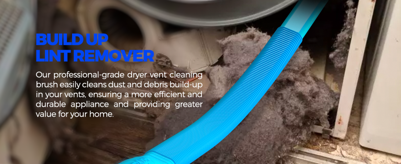 dryer lint brush vent cleaner