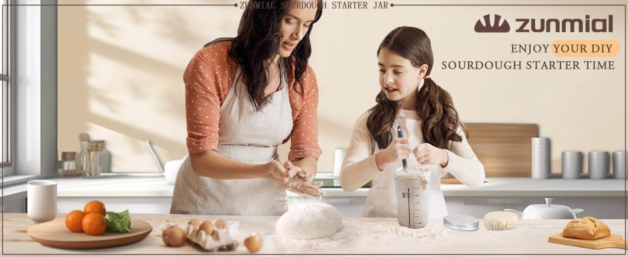 Sourdough Starter Jar