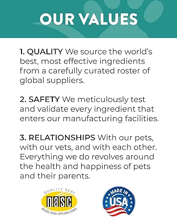 NaturVet's Values: Quality, Safety, and Relationships