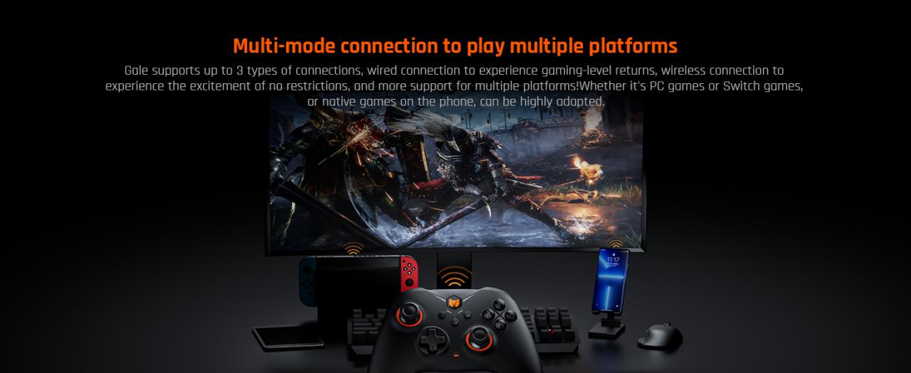 3-mode connection with multi-platform support