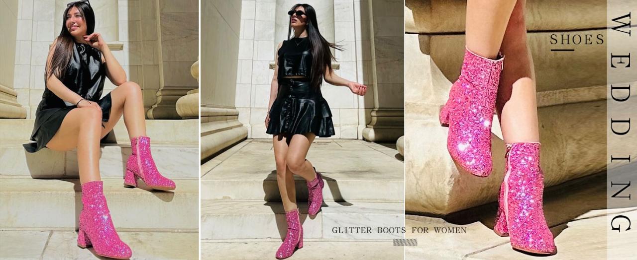 hot pink boots for women