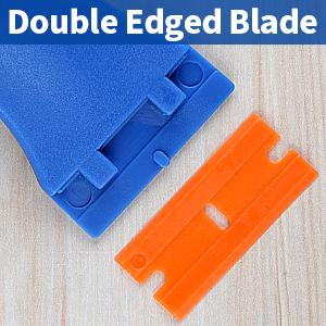 double edged blade scraper tool