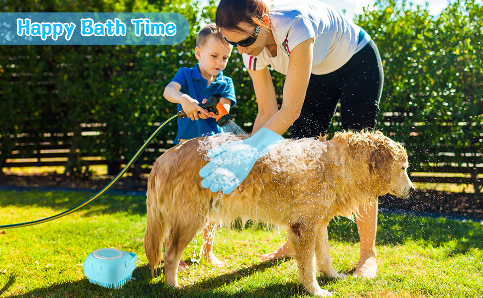 Dog bathbrush