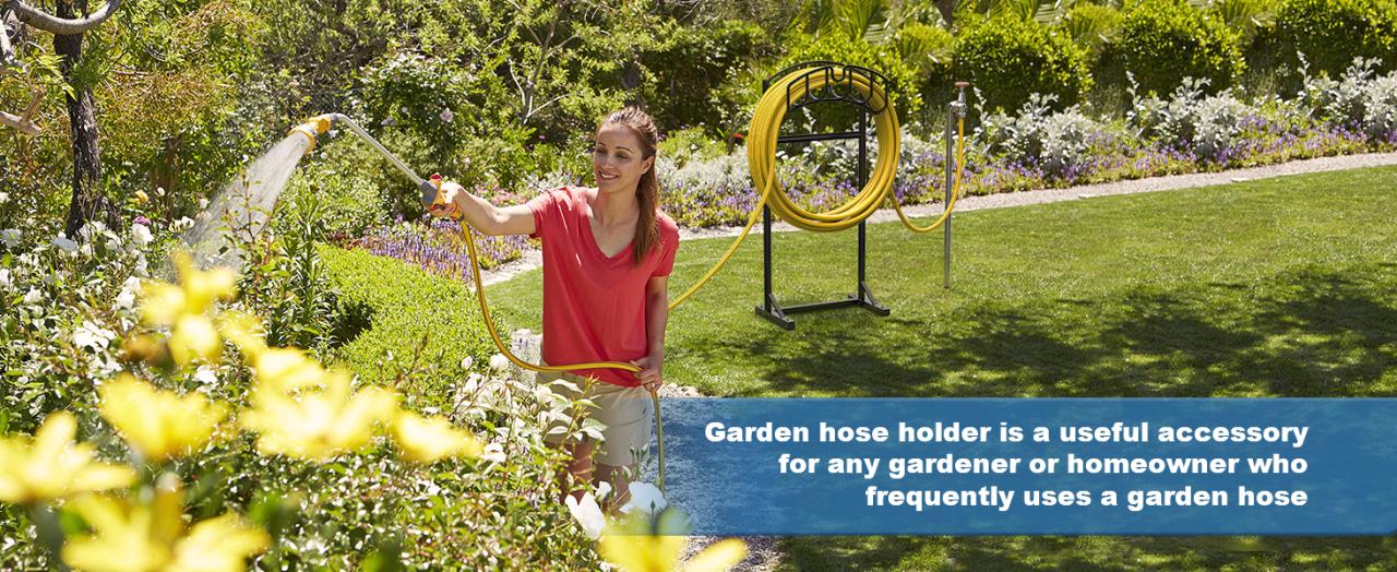 garden hose holder