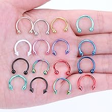 16g septum jewelry