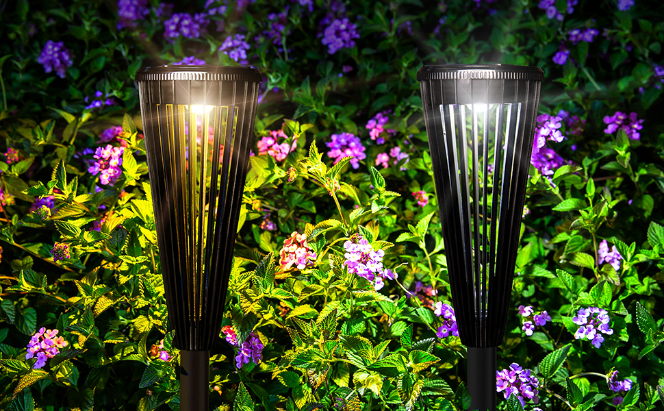 solar pathway lights modes