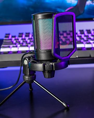 PC gaming microphone