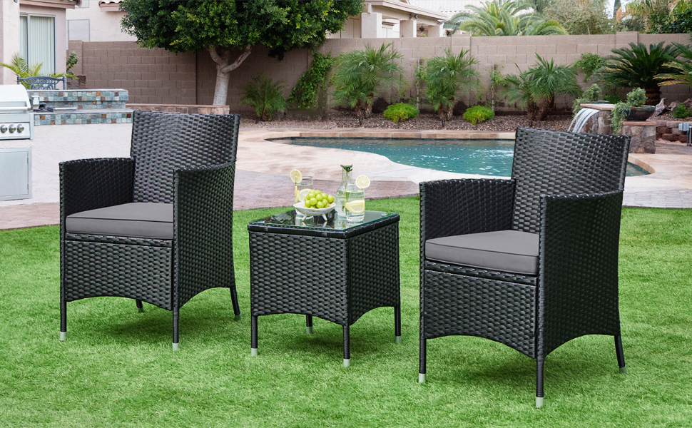 3-Piece Patio Furniture Set