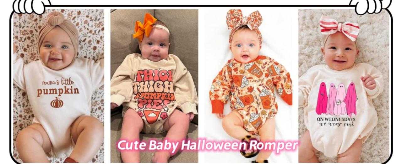 Toddler Baby Halloween Romper