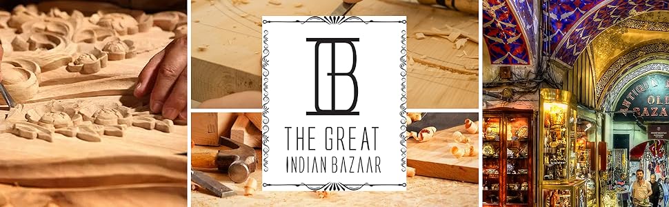 Great Indian Bazaar logo design Indian-themed Ethnic Indian marketplace Traditional Vibrant Cultural