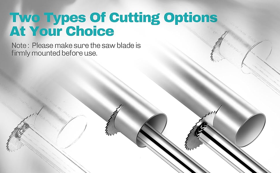 Two types of cutting options at your choice