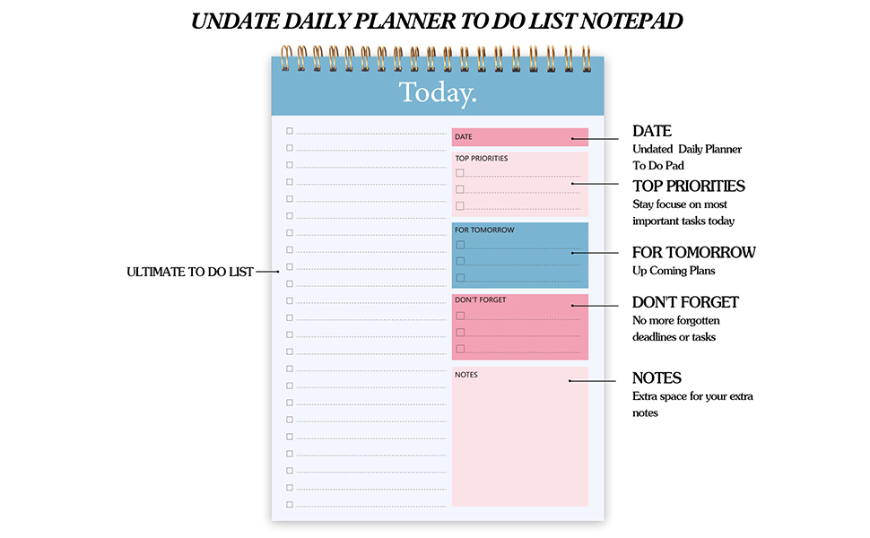 To do list notepad