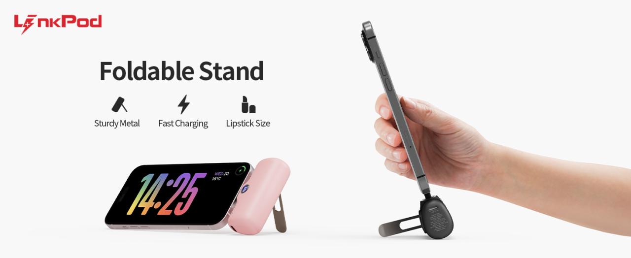 POWER BANK FOR IPHONE WITH STAND